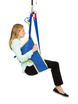 Handicare Hygiene Sling for Ceiling Lift Handicare Hygiene Sling for Toilet Transfers in Bathroom