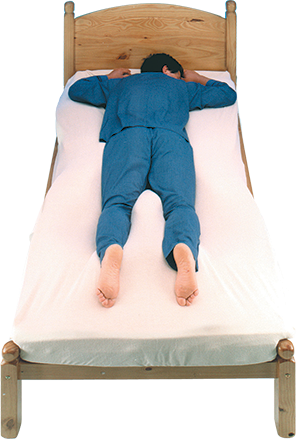 sleep-posture-11 Symmetrisleep Positioning System Front Sleeper