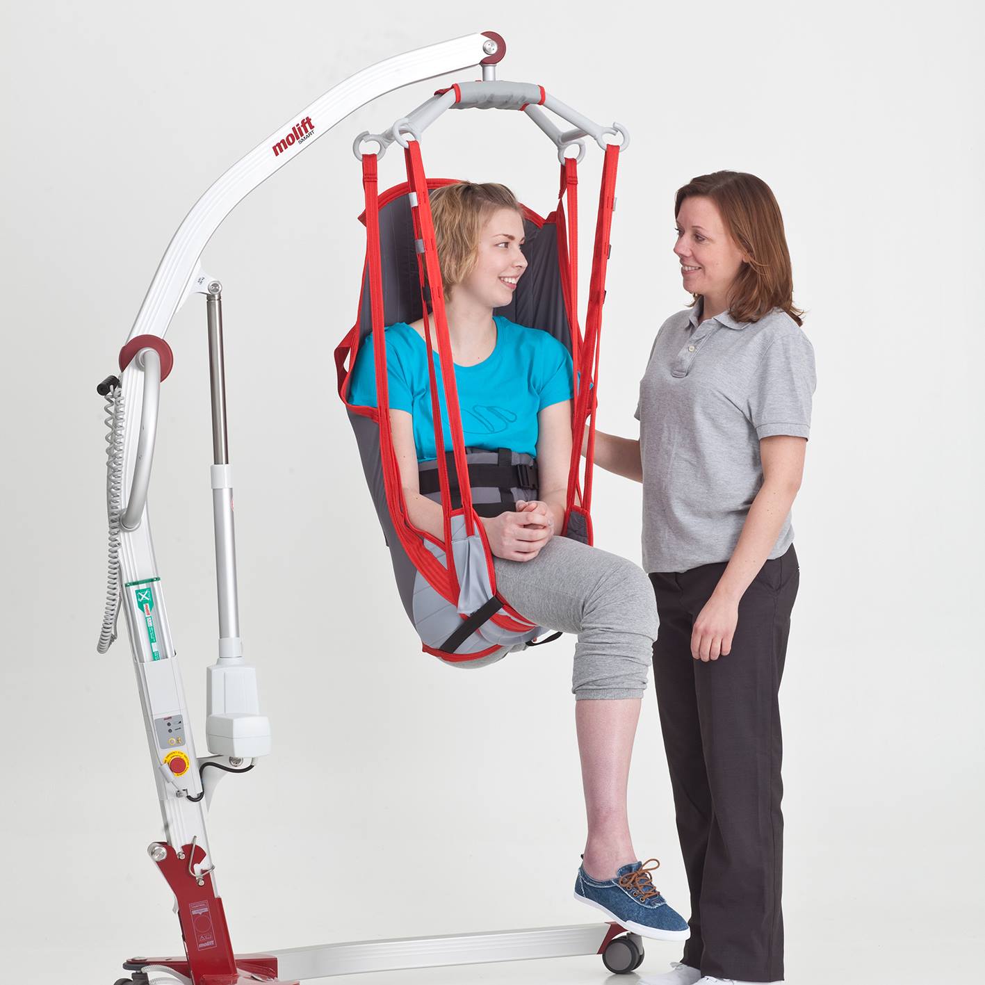 Hoyer lifts are stable and comfortable for patients. 