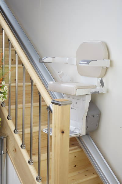 Handicare Xclusive straight stair lift tab Affordable Milwaukee straight stair lift