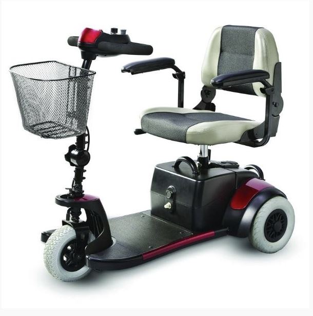 mini couple 3 wheel travel scooter