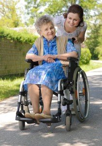 bigstockphoto Senior Woman In A Wheelchair 5101334 2 211x300