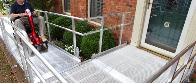 Modular Ramp without footings