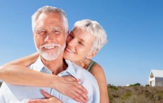 Safe and Happy Senior Couple
