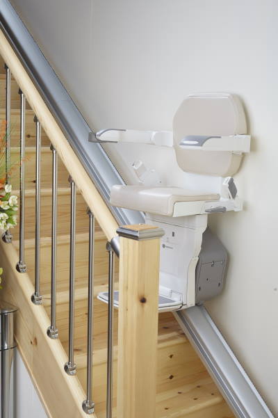 Handicare Xclusive straight stair lift tab 1