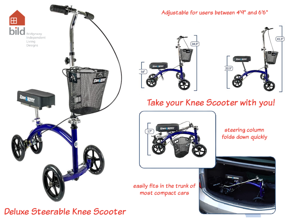kneerover foldable scooter