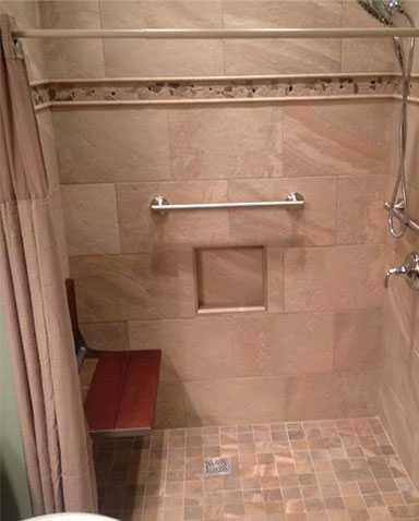 shower-support Accessible Bathrooms